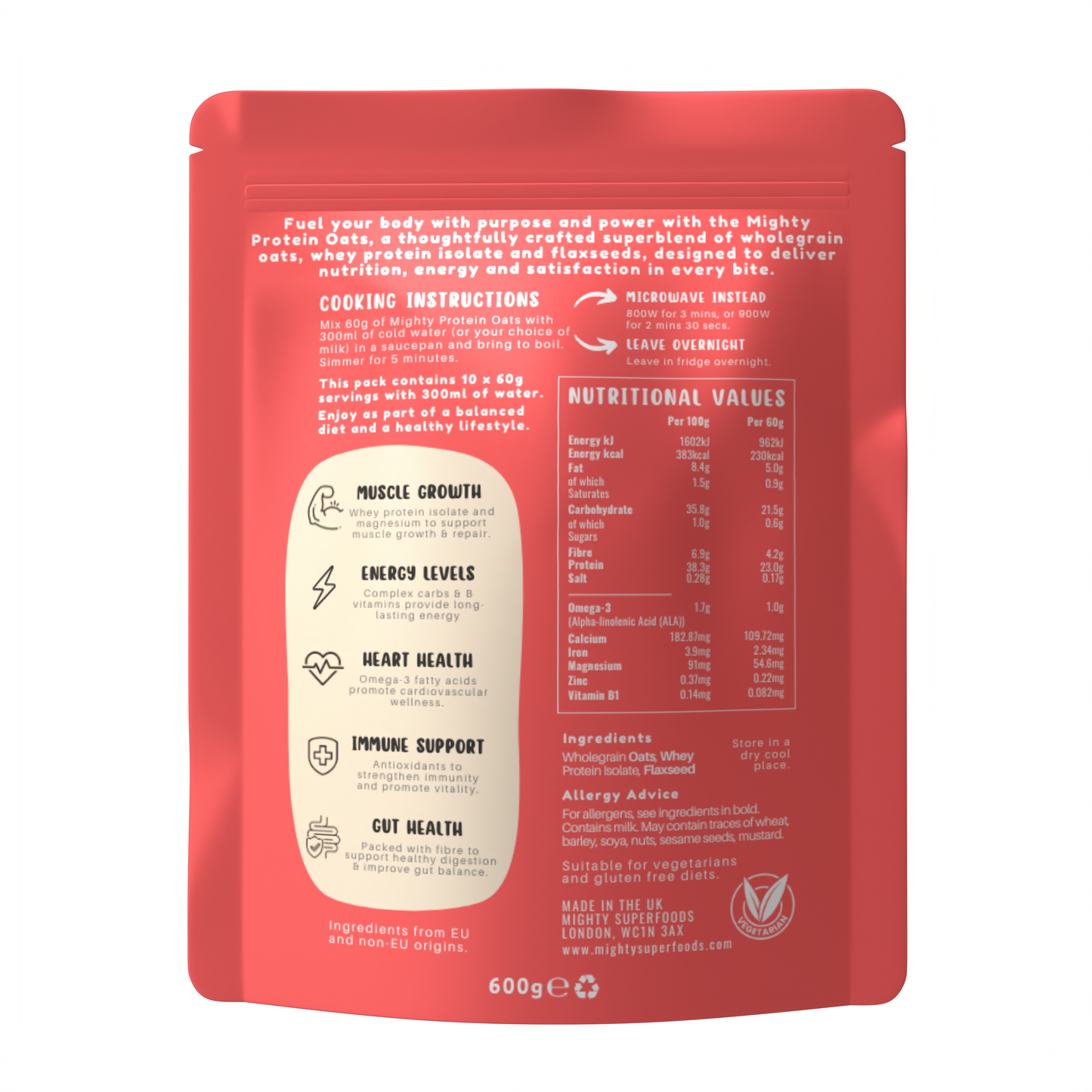 Mighty Protein Oats